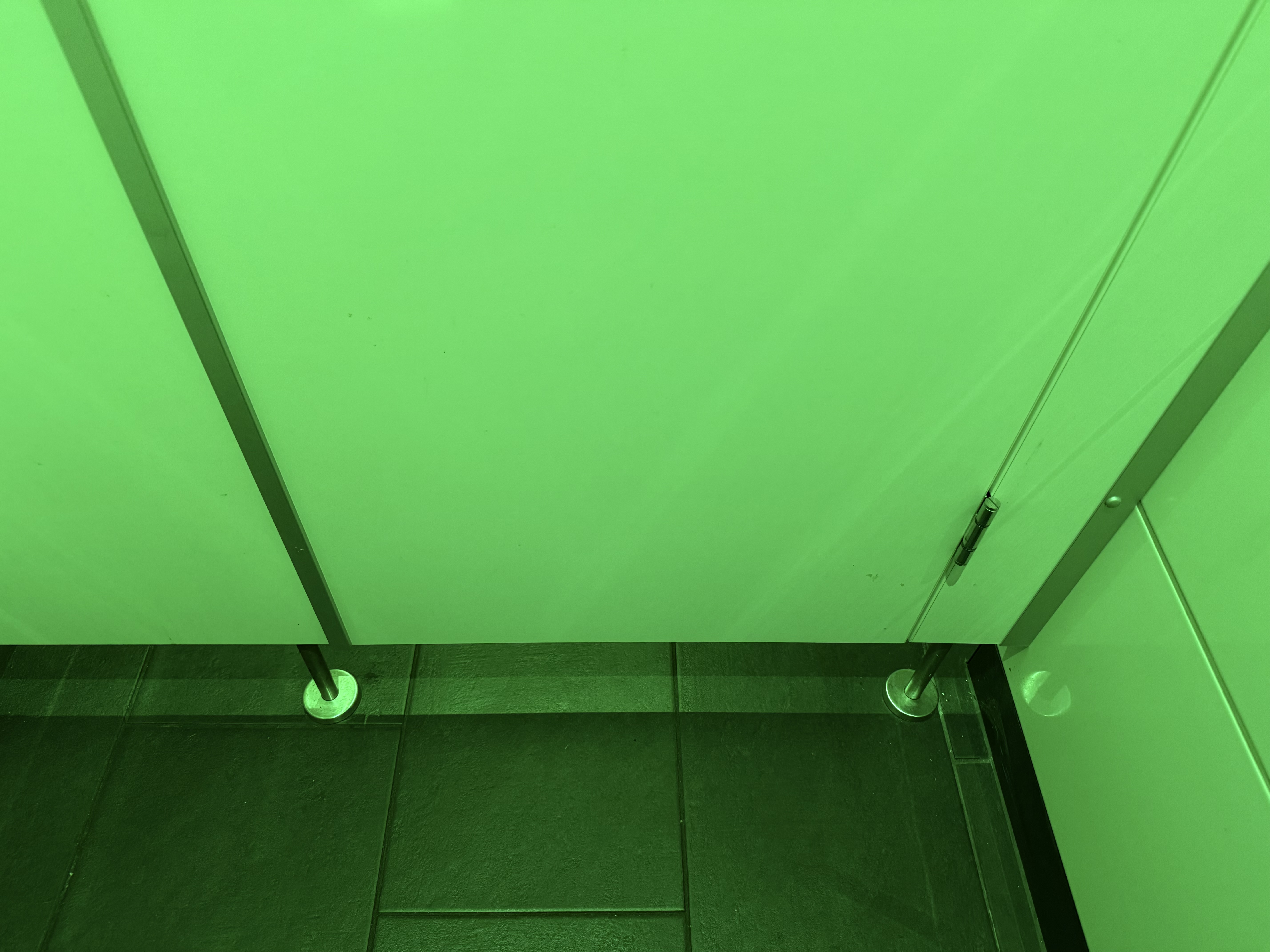 Toilettentüren Nr. 232: Restaurant „Green Light District“, Düsseldorf / Deutschland (2024)