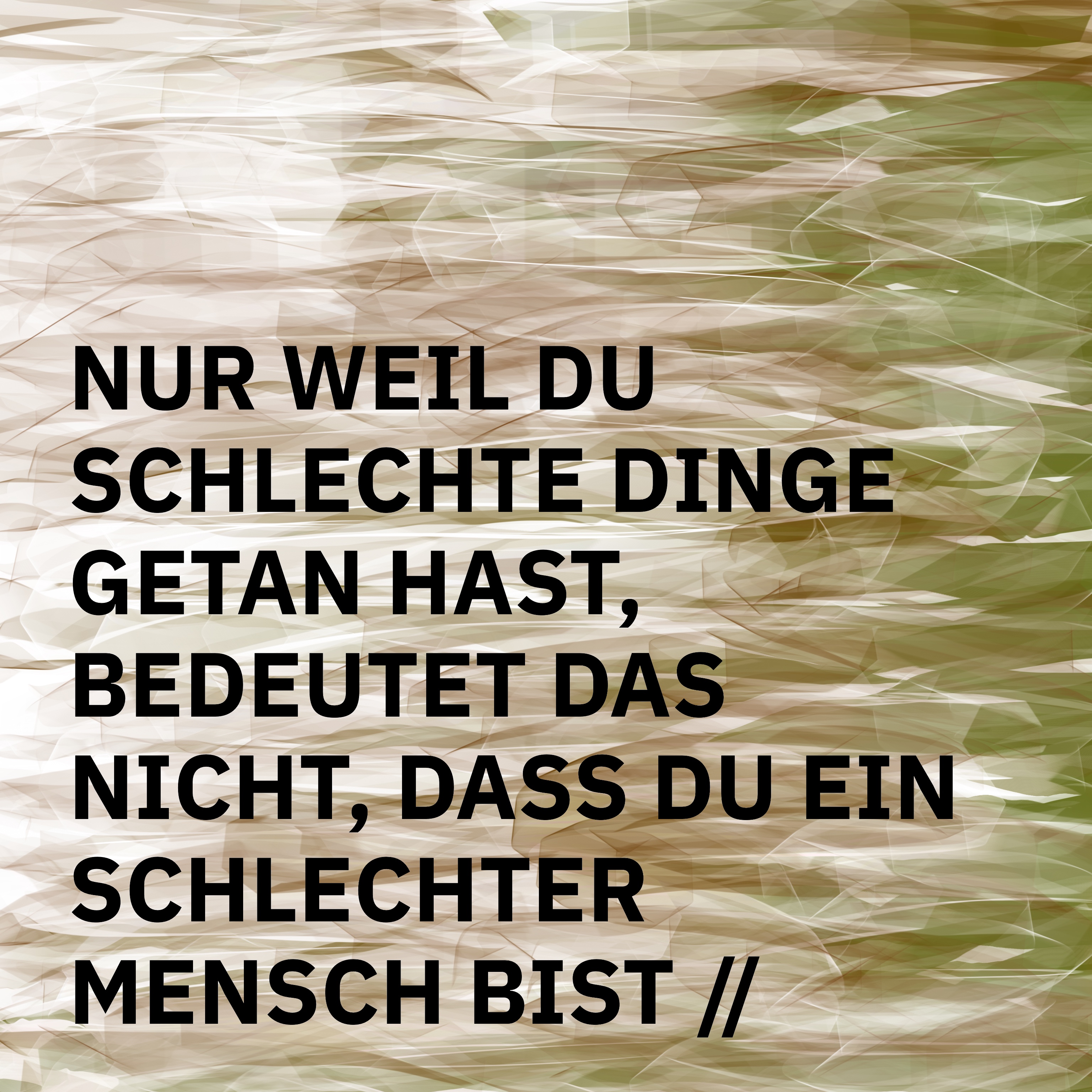 ÜBERSCHRIFTEN Remixes – Nur weil du schlechte Dinge getan hast, bist du kein schlechter Mensch